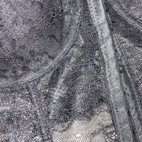 JUICY COUTURE BLACK CORSET BUSTIER SIZE 38C - Picture 4 of 5